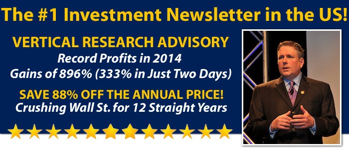 #1 investment newsletter in the US